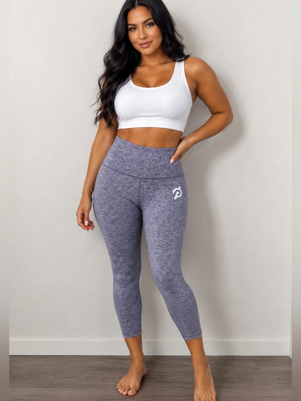 Peloton Purple Heather Performance Leggings